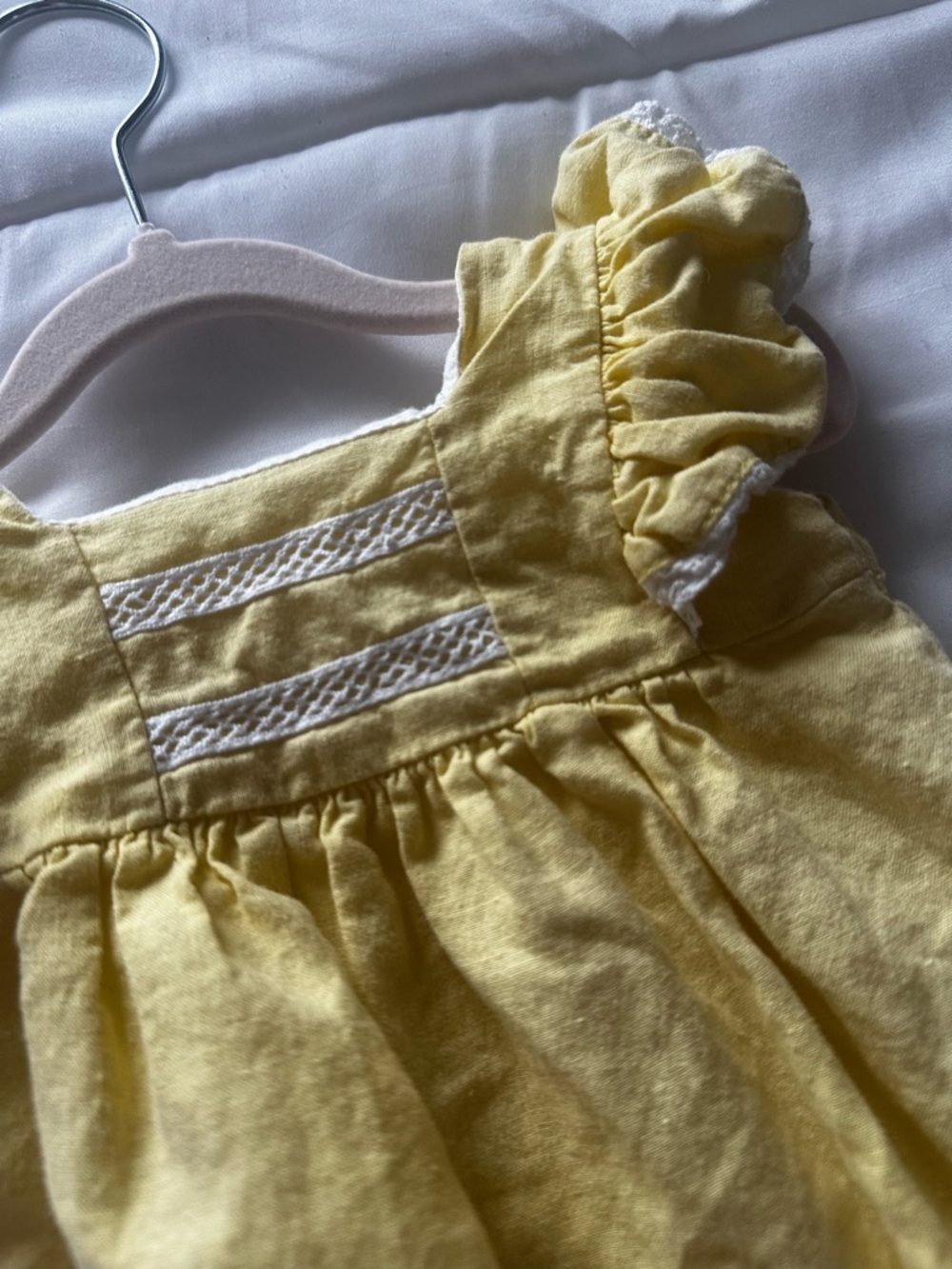 Babidu Yellow baby romper size 3M - Picture 6 of 8